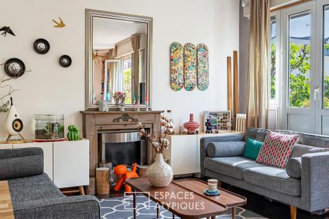 Duplex au charme mansardé au coeur du quartier des Vallées