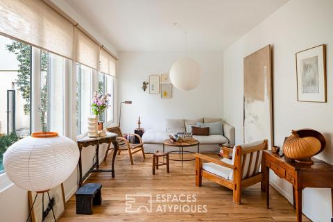 Maison de ville au design épuré et terrasse secrète à Malakoff