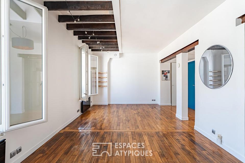 Duplex de charme sous les combles proche Île Saint-Germain