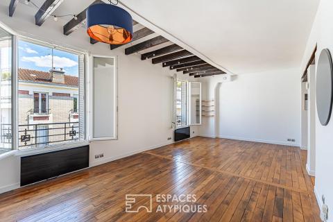 Duplex de charme sous les combles proche Île Saint-Germain