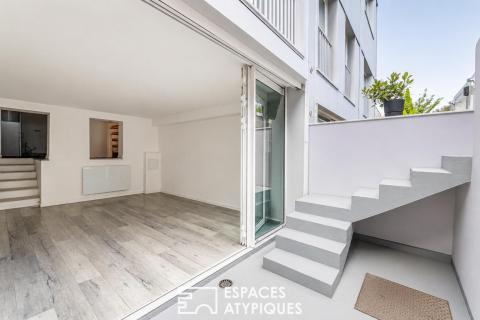 Duplex contemporain au calme dans une ancienne imprimerie