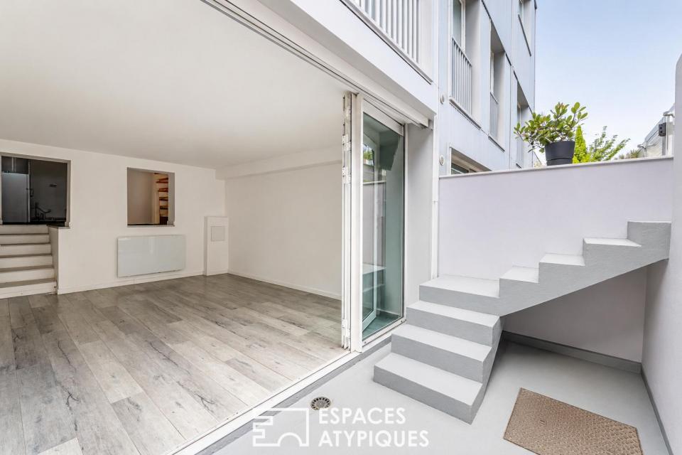 Duplex contemporain au calme dans une ancienne imprimerie