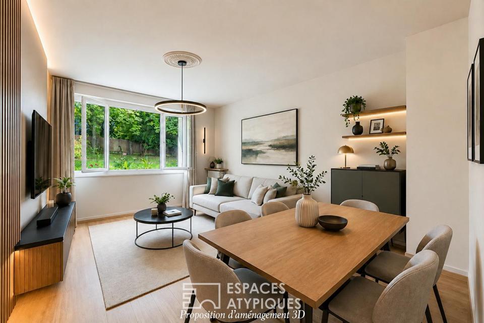Appartement au sein d'un parc arboré à deux pas du centre-ville et de la gare Sèvres Rive-Gauche