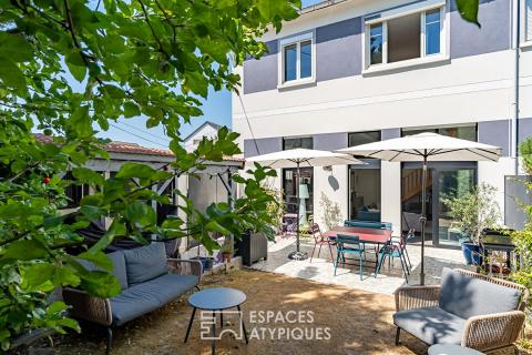 Maison-loft avec terrasse et jardin