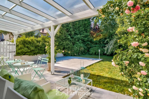 Maison familiale avec terrasse et jardin à Meudon Val Fleury