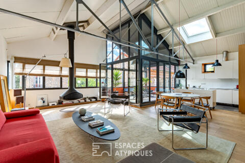 Loft esprit maison quartier gare à Clamart
