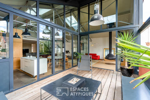 Loft esprit maison quartier gare à Clamart