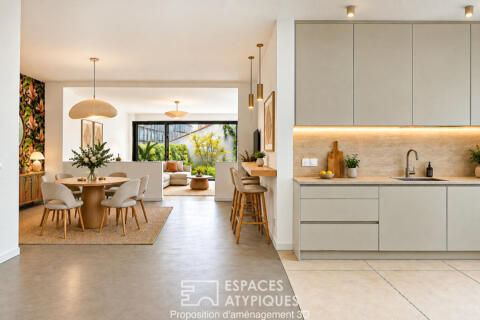 Maison de Ville contemporaine avec jardin & terrasses