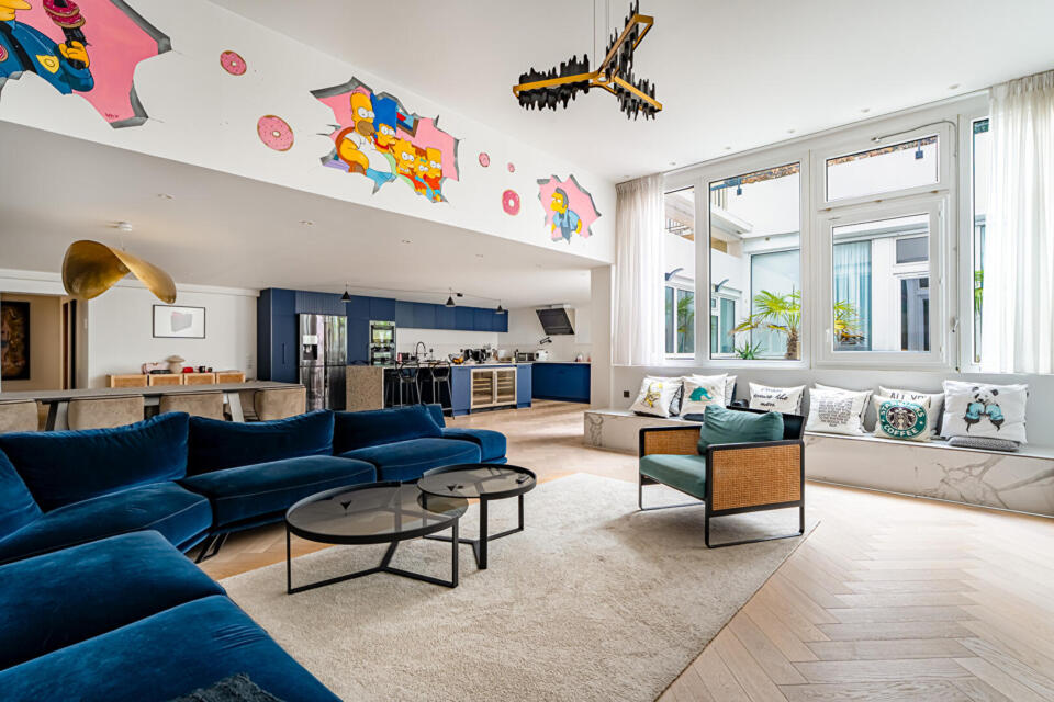 Esprit loft avec patio