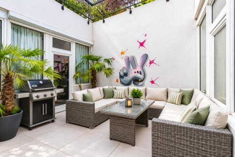 Esprit loft avec patio