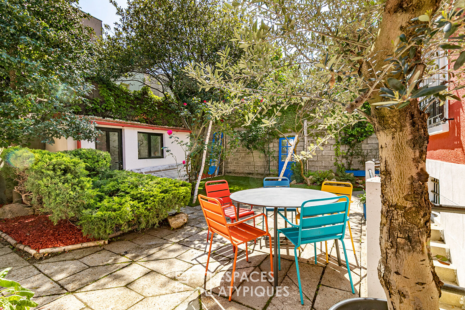 Renovated house with garden and outbuilding