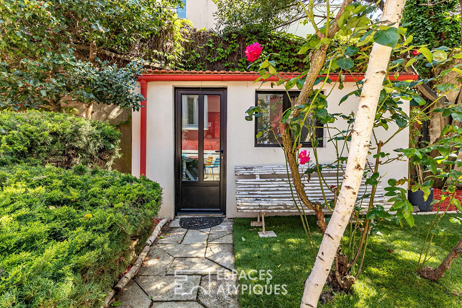 Renovated house with garden and outbuilding