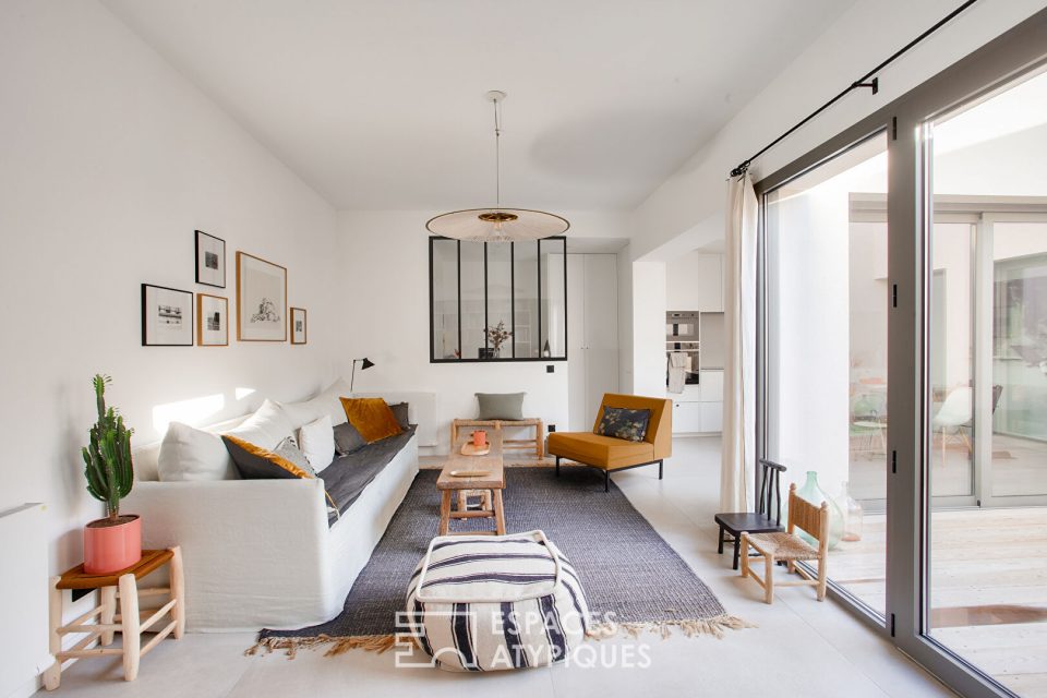 Loft contemporain avec patio