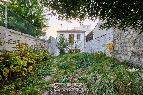 Deux maisons avec jardin arboré