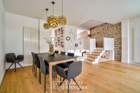 Renovated loft in an old garage