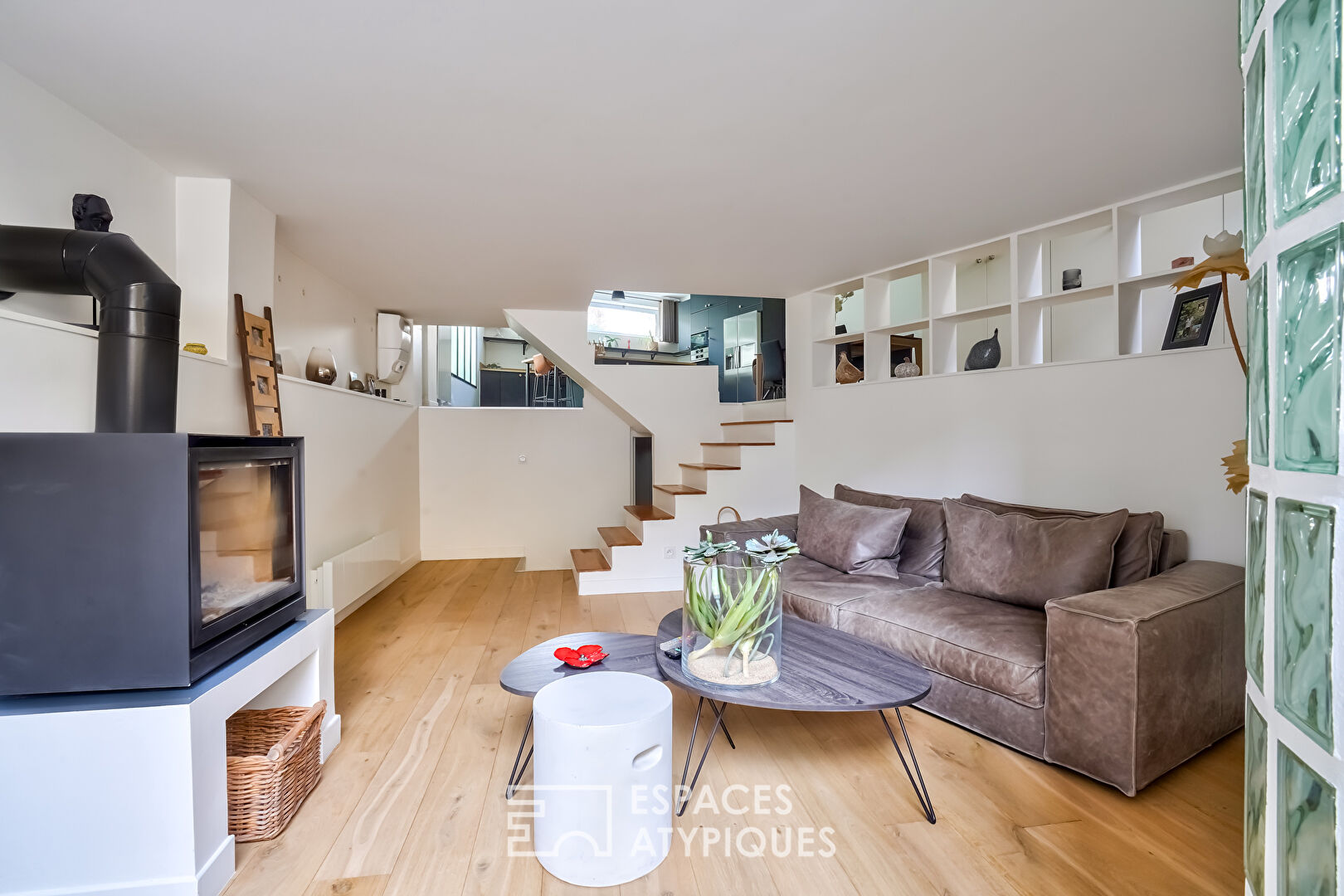 Renovated loft in an old garage