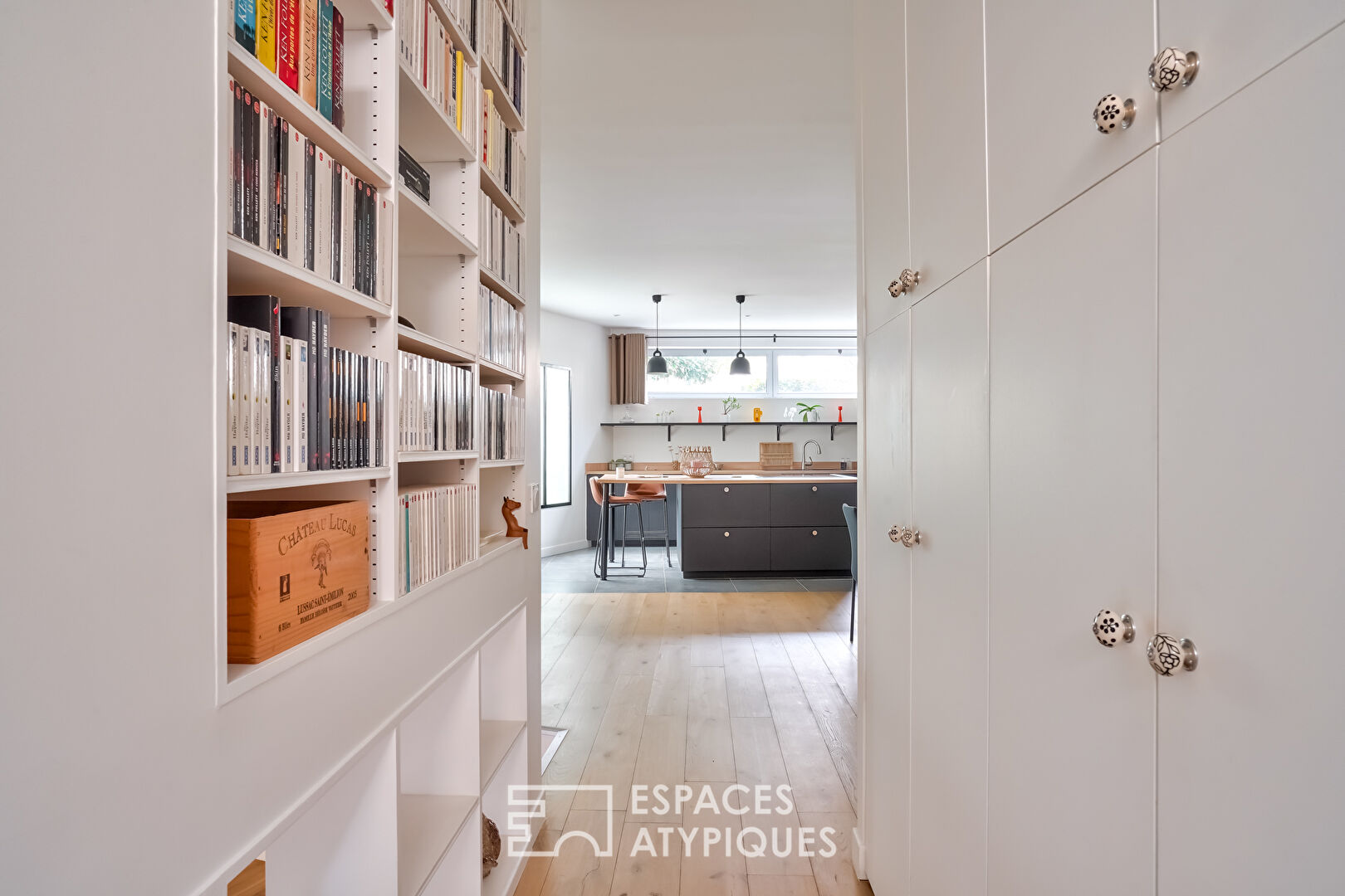 Renovated loft in an old garage