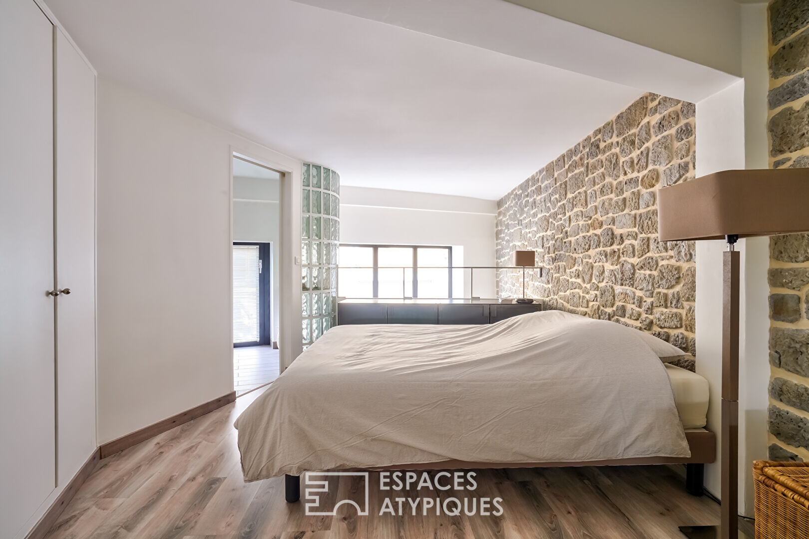 Renovated loft in an old garage