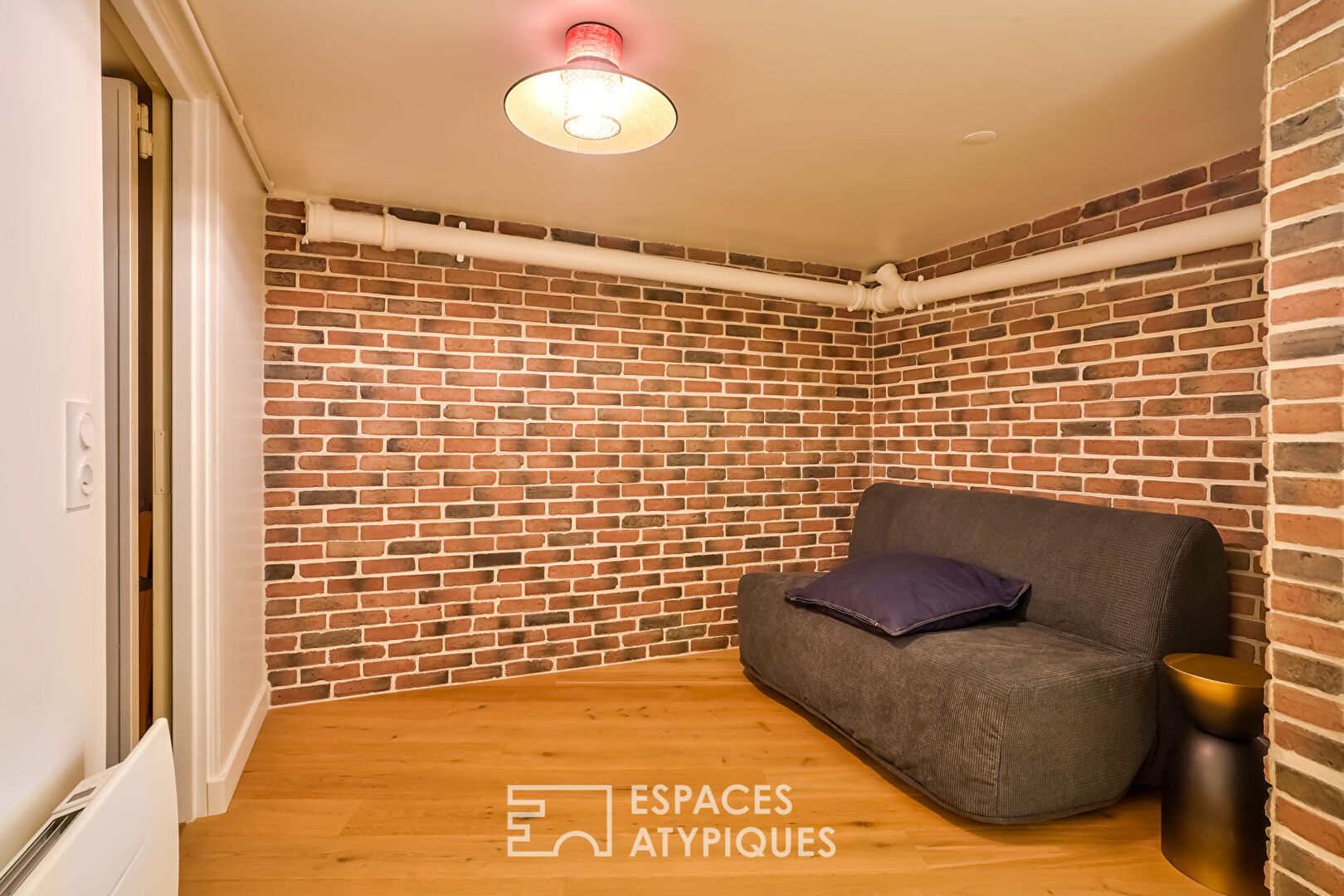 Renovated loft in an old garage