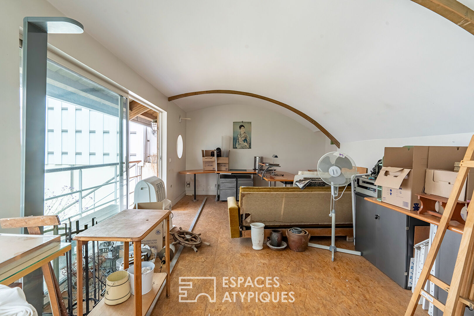 Maison familiale bardage bois et son annexe à Issy-les-Moulineaux