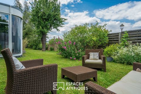 Maison d’inspiration Jean Prouvé à Sèvres Rive-Gauche
