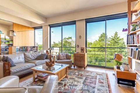 Appartement Loft contemporain avec jardin partagé