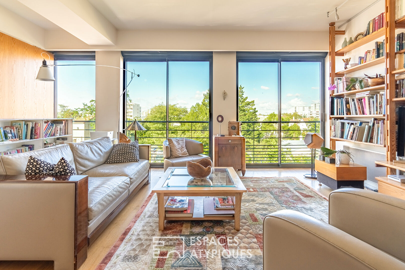 Appartement Loft contemporain avec jardin partagé