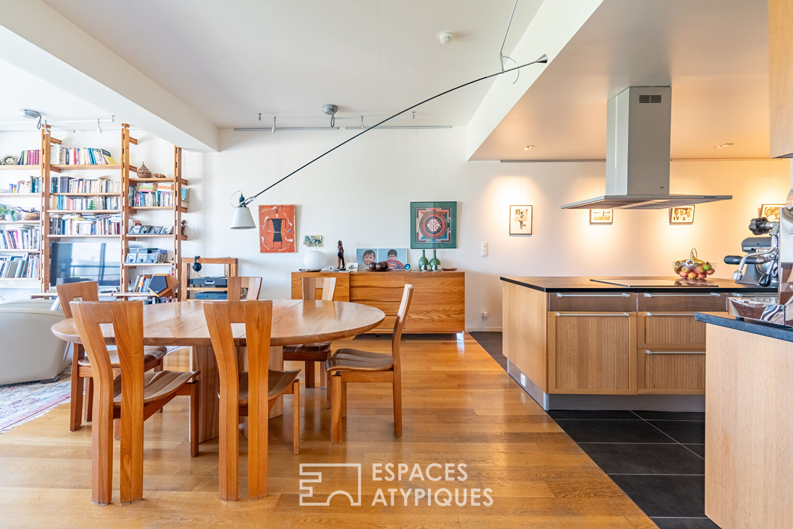 Appartement Loft contemporain avec jardin partagé