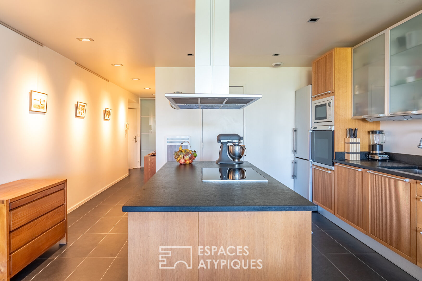 Appartement Loft contemporain avec jardin partagé