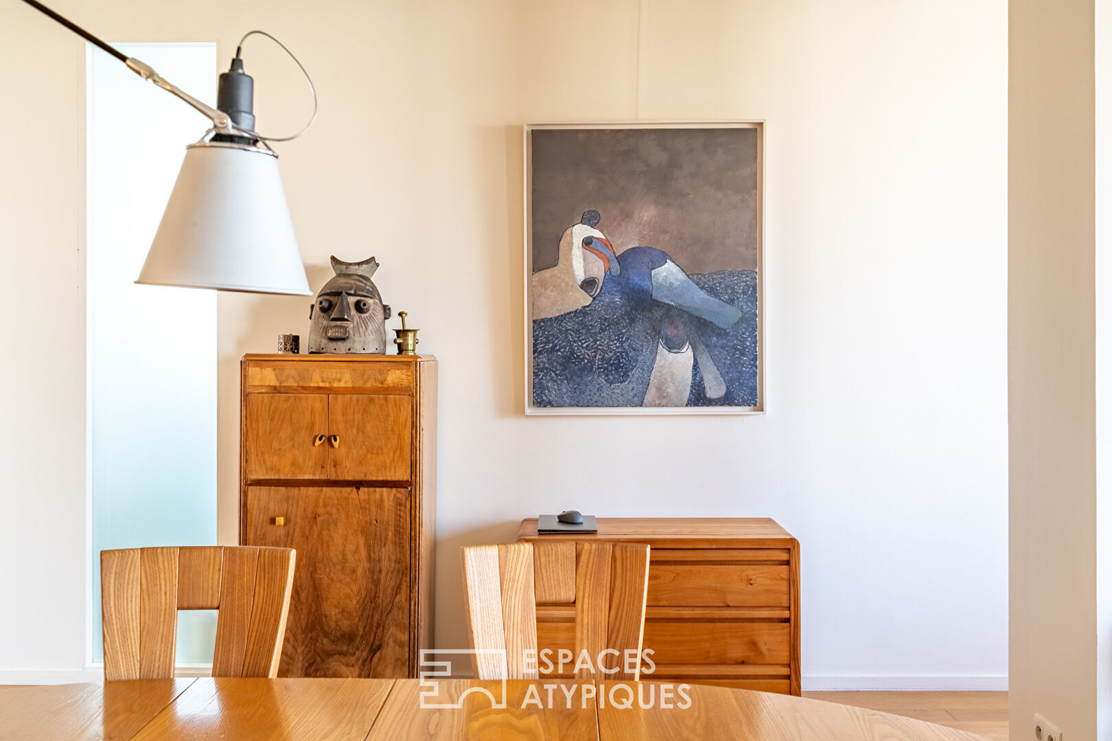 Appartement Loft contemporain avec jardin partagé