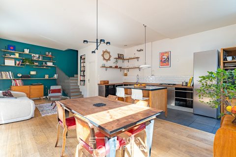 Bright duplex and its garden, in Bagneux