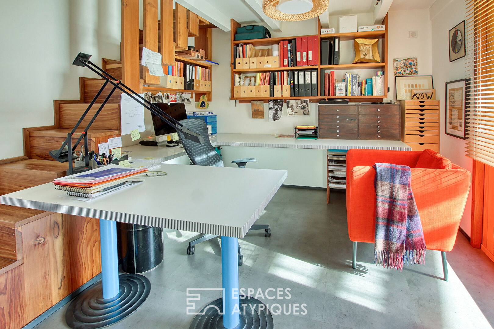 Maison bois bio-climatique dans un havre de paix