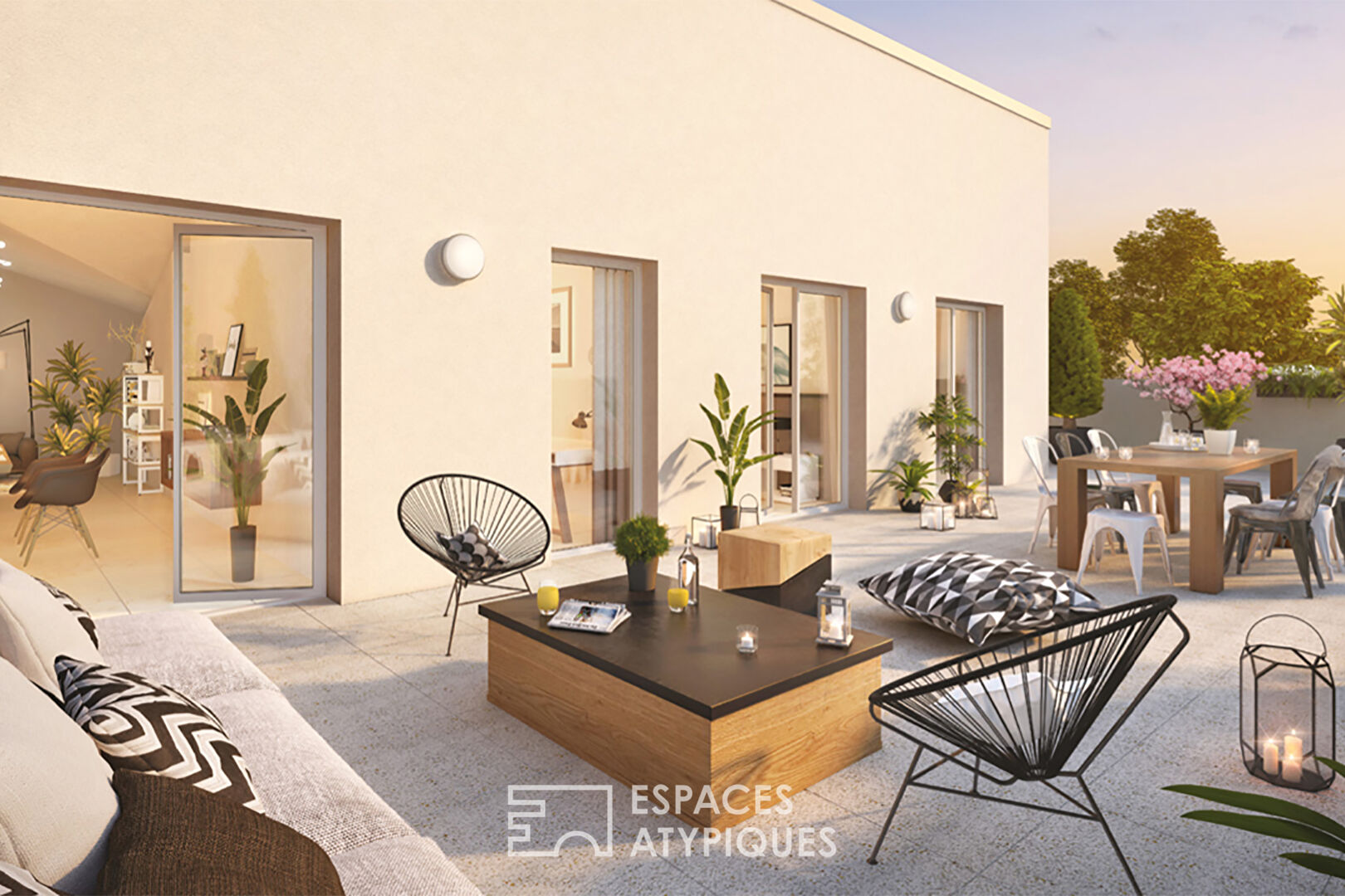 High-end VEFA Apartment – Large terrace