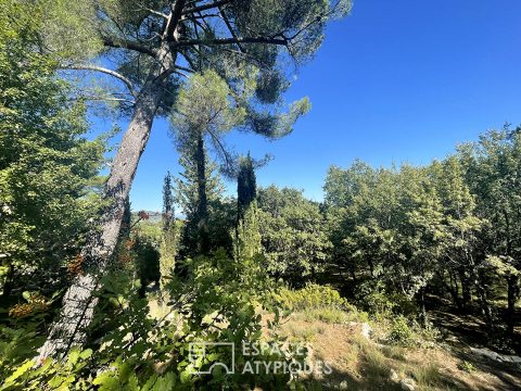 House on land of 8000 m2 including 4000 m2 buildable