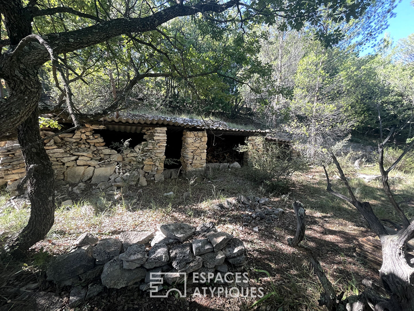 House on land of 8000 m2 including 4000 m2 buildable
