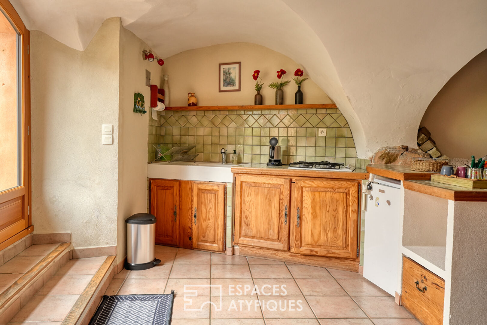 Village house with panoramic view and garden