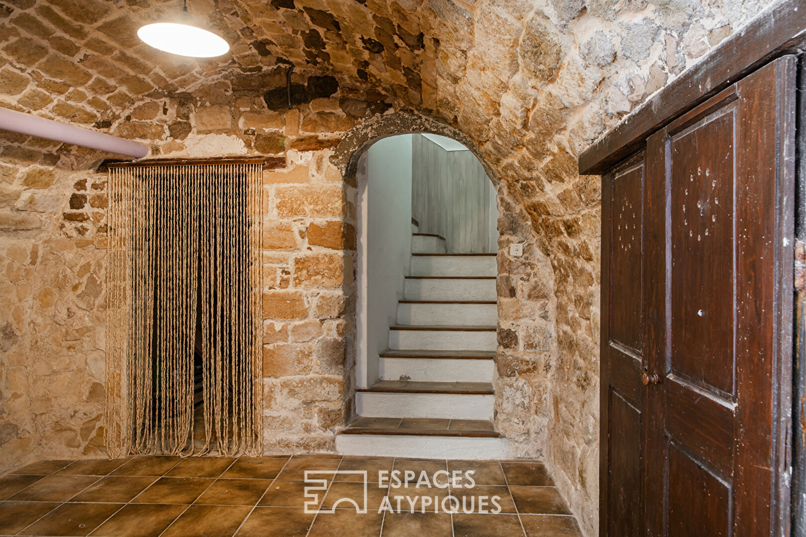Stone village house – private garden and roof terrace