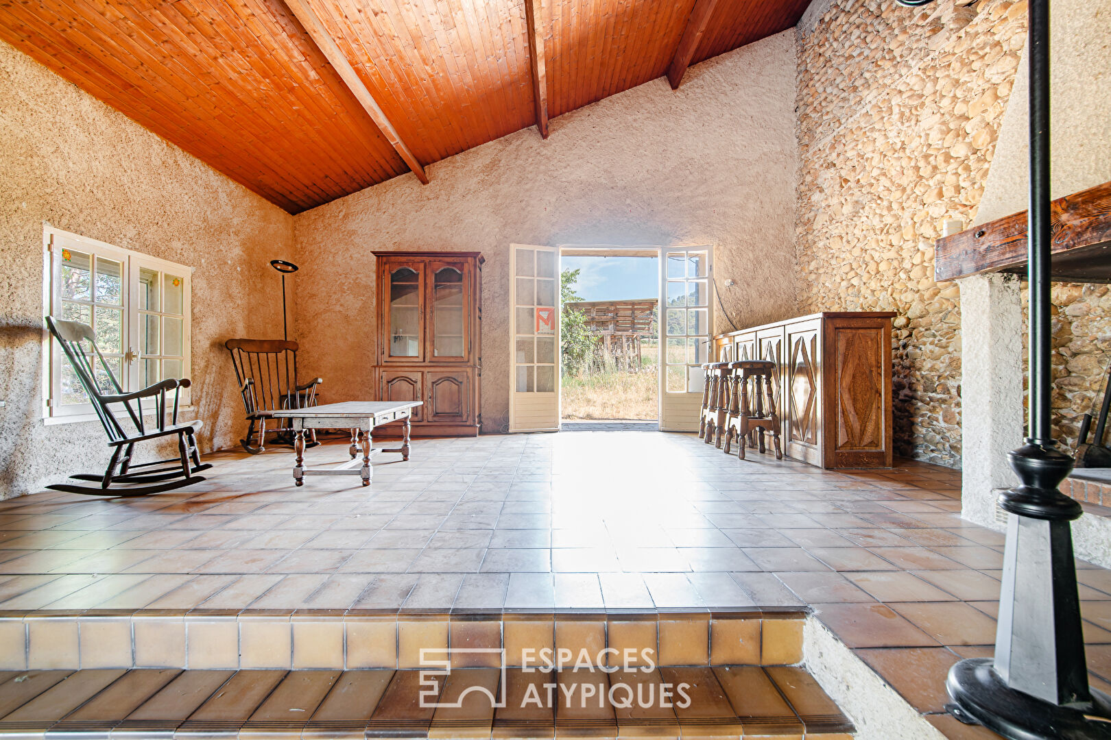 Durance pebble house 122 sqm Landscaped garden – 5 min from Oraison