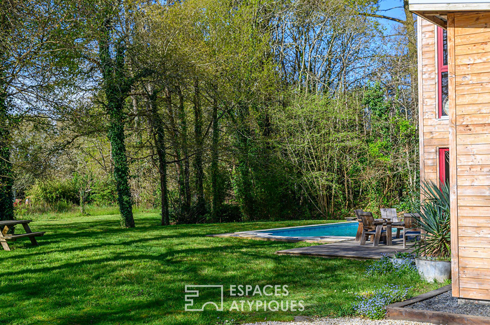 Architect’s house in its natural setting