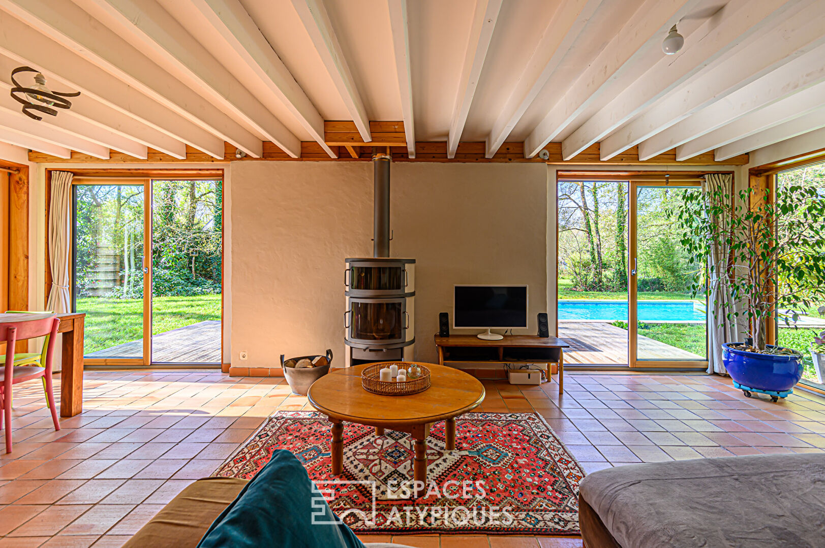 Maison d’architecte dans son cadre naturel