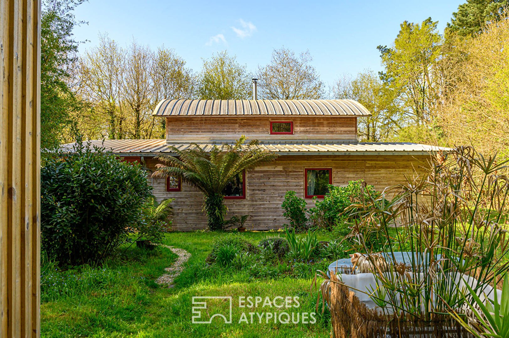 Architect’s house in its natural setting