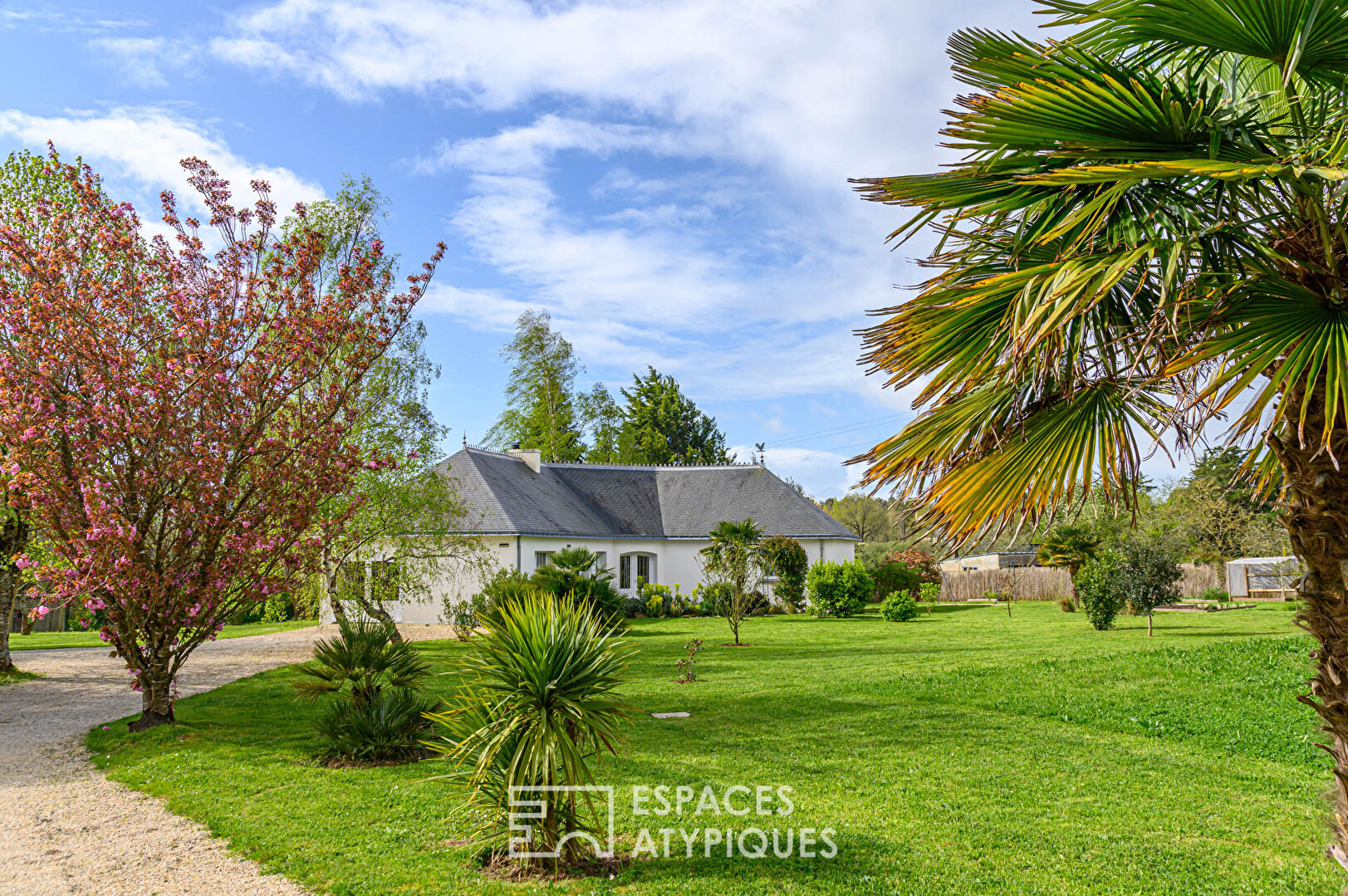 Elegant single-storey house between Vilaine and the seaside