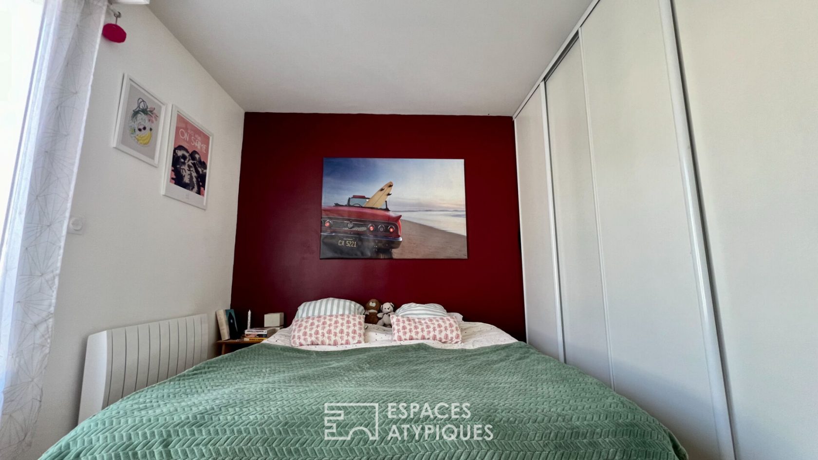 Charmant appartement de 3 pièces rénové avec garage à Merville