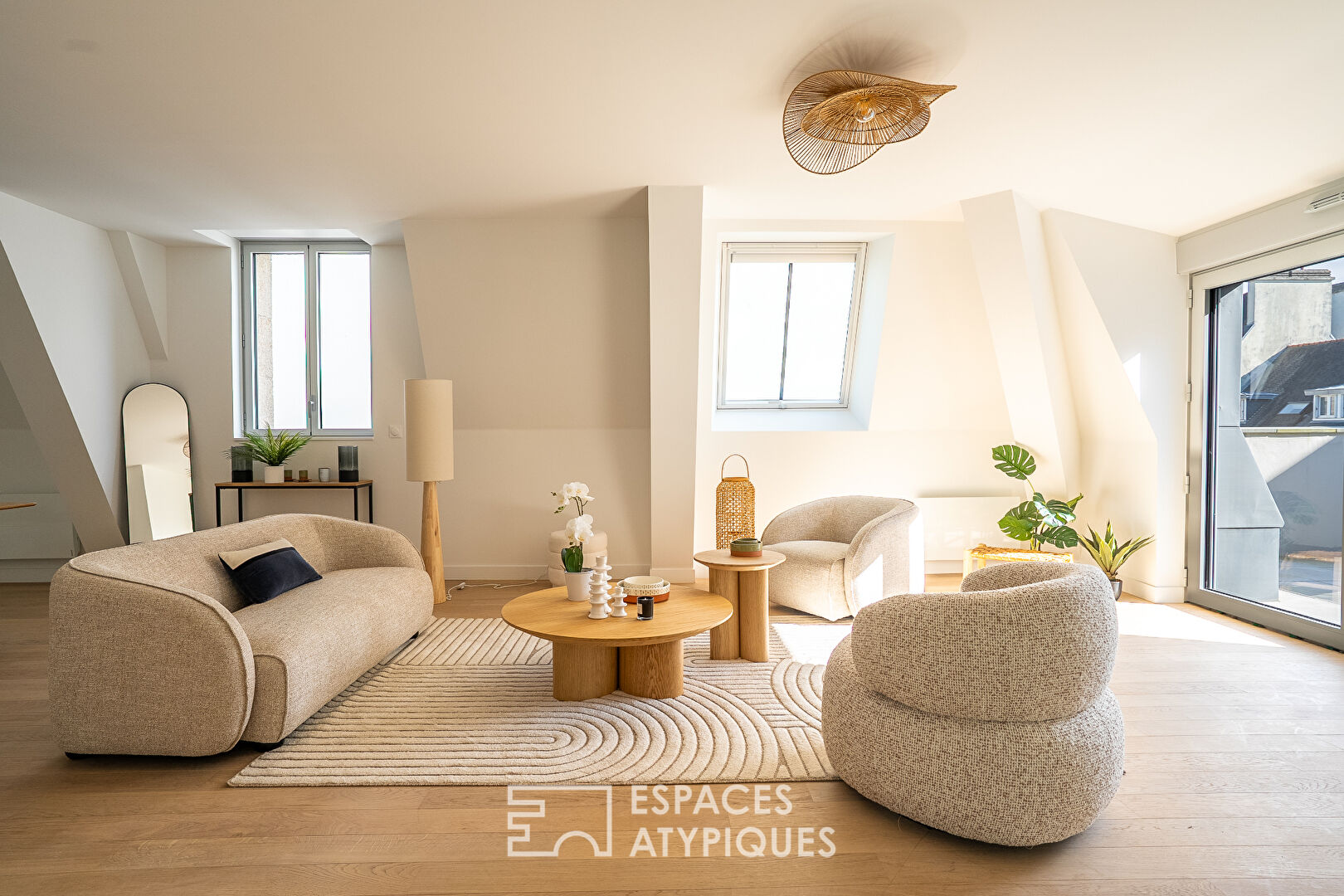 Appartement T4 duplex de prestige avec terrasse