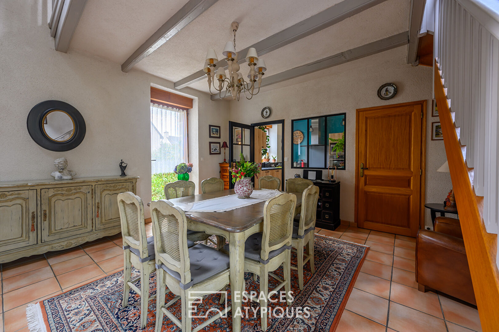Charming spacious farmhouse in the heart of the village