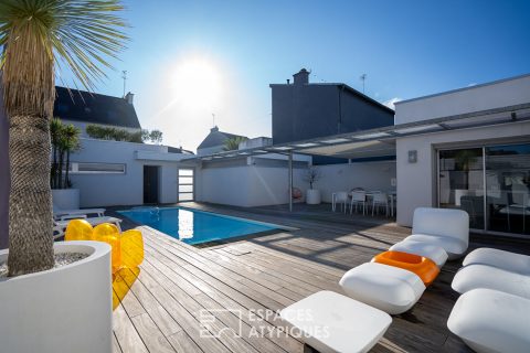 Exceptional architect-designed house with swimming pool