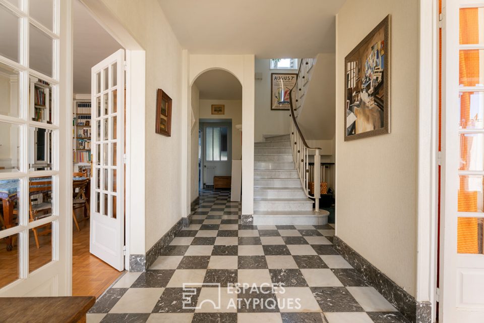 Maison familiale , au coeur d'Etel et plage à pied