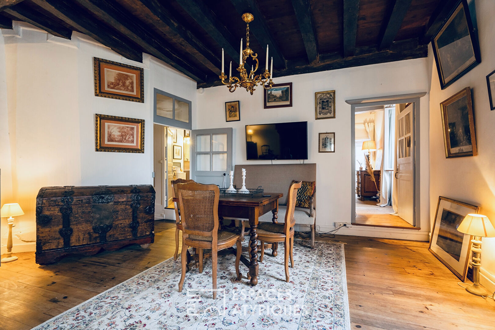 House in the heart of the “most beautiful village in France 2016”