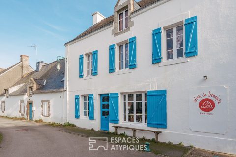 Maison de capitaine à deux pas du port pittoresque de PÉNERF