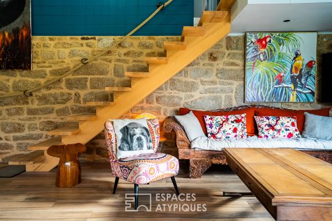 High-end farmhouse, carefully renovated, between countryside and coast